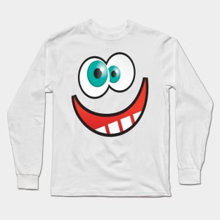 Smiley Face Shirt | Retro 70's Shirt | Vintage 70's Graphic Long Sleeve T-Shirt